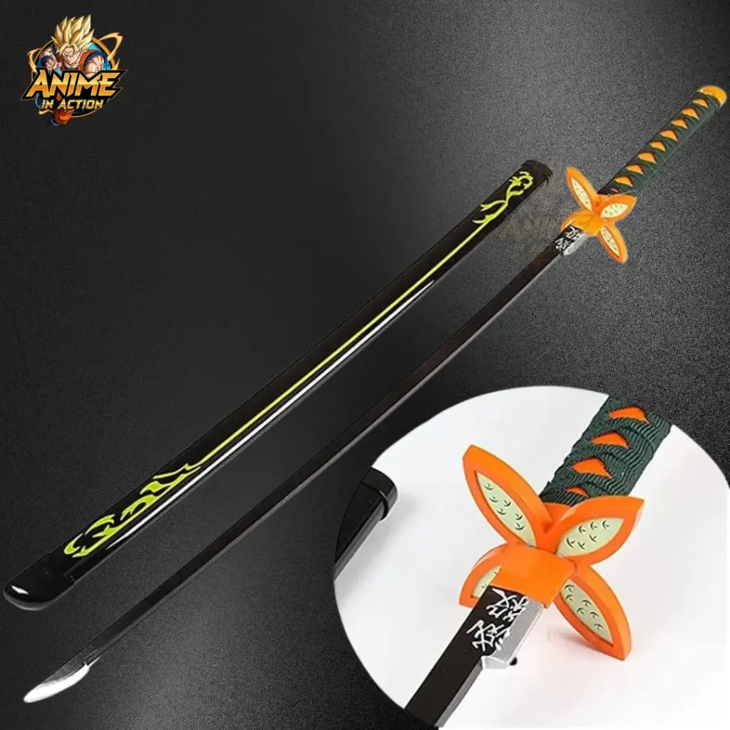 Shinobu Kocho Wooden Katana 104cm | Demon Slayer Sword Replica