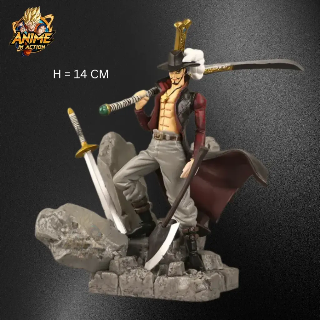 Mihawk 14cm Action Figure – One Piece Collectible