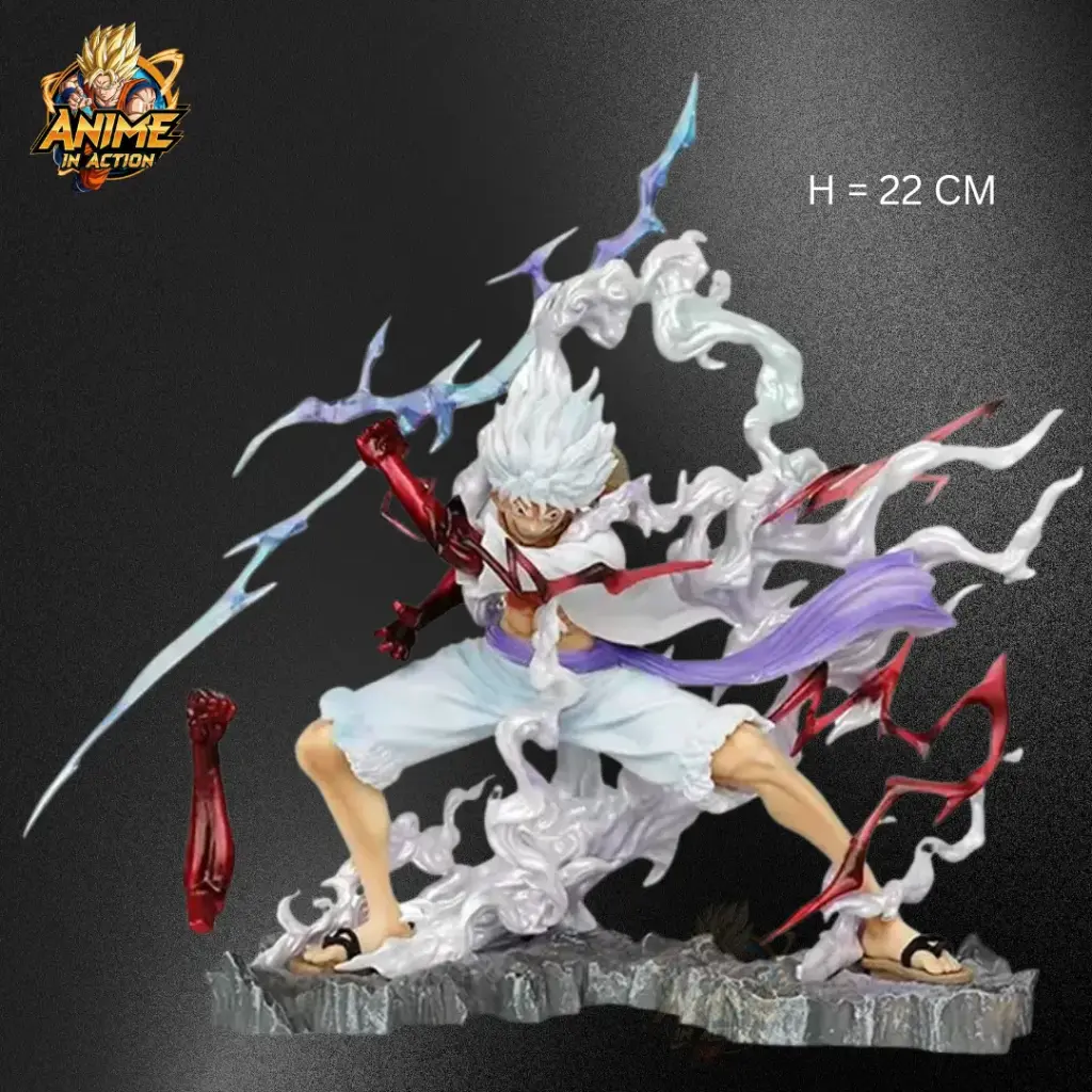 Luffy Thunder Lightning 21cm Figure – One Piece Collectible