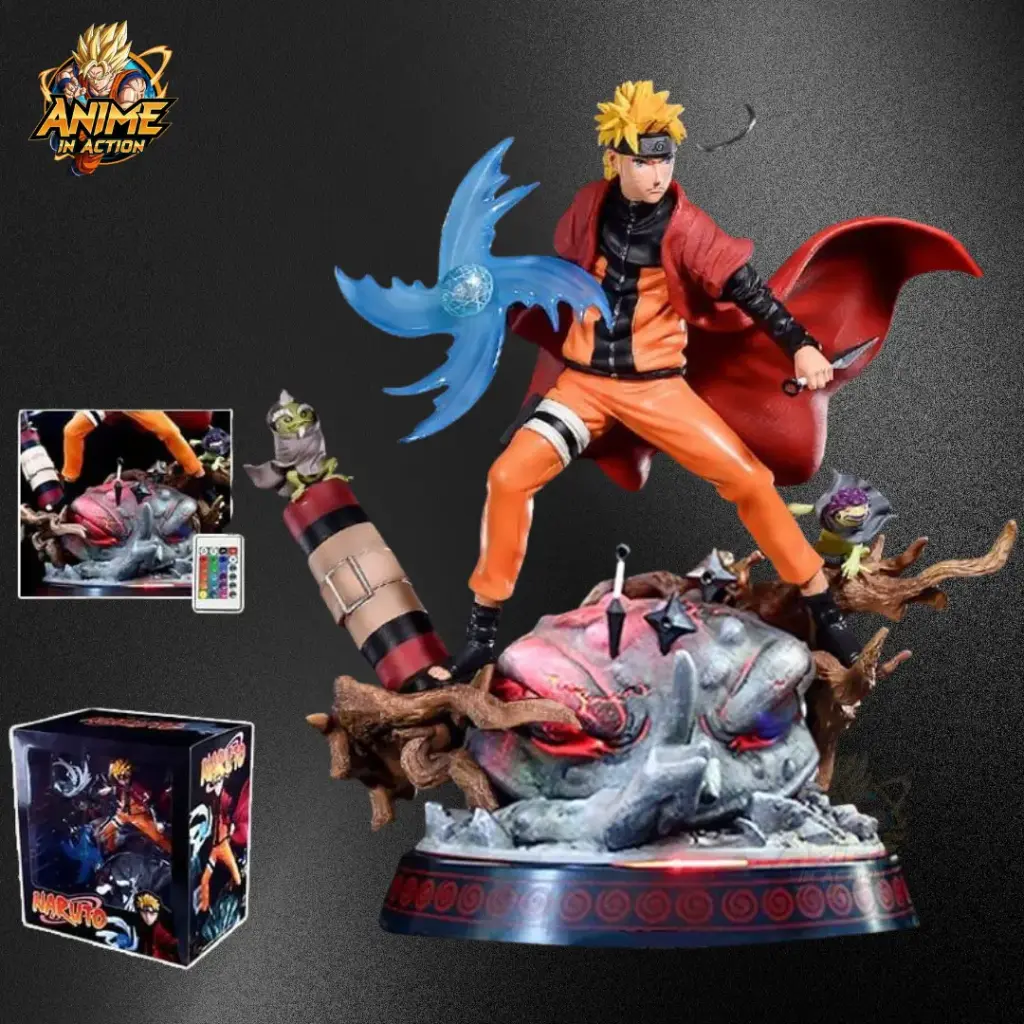 Naruto Burning Wind Figure 29cm – Premium Glowing Base Collectible