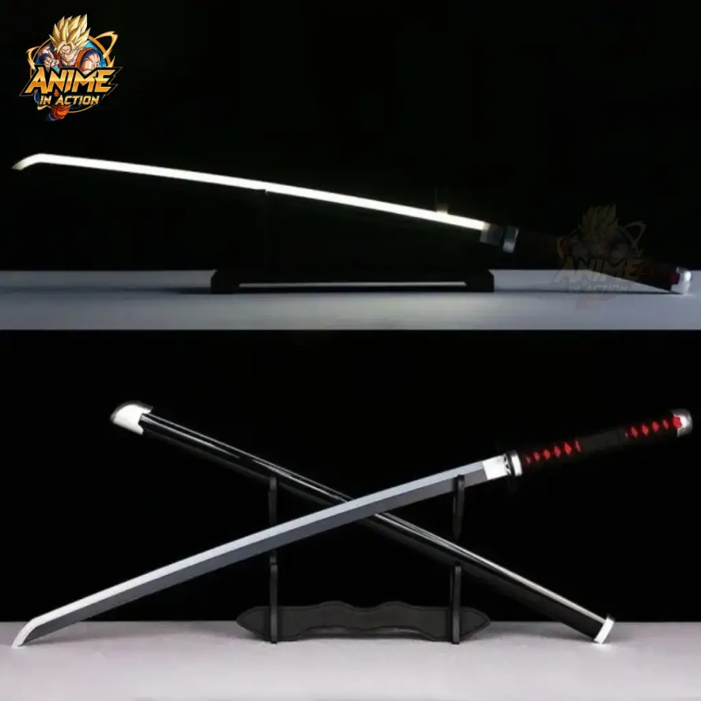Tanjiro Black Neon Katana 104cm | Demon Slayer Sword Replica