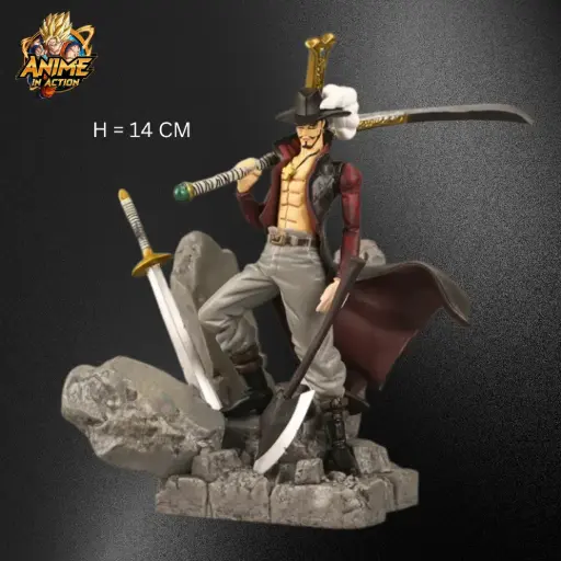 Mihawk 14cm Action Figure – One Piece Collectible