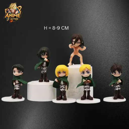 Attack on Titan Action Figure Set of 6 – Anime Collectibles